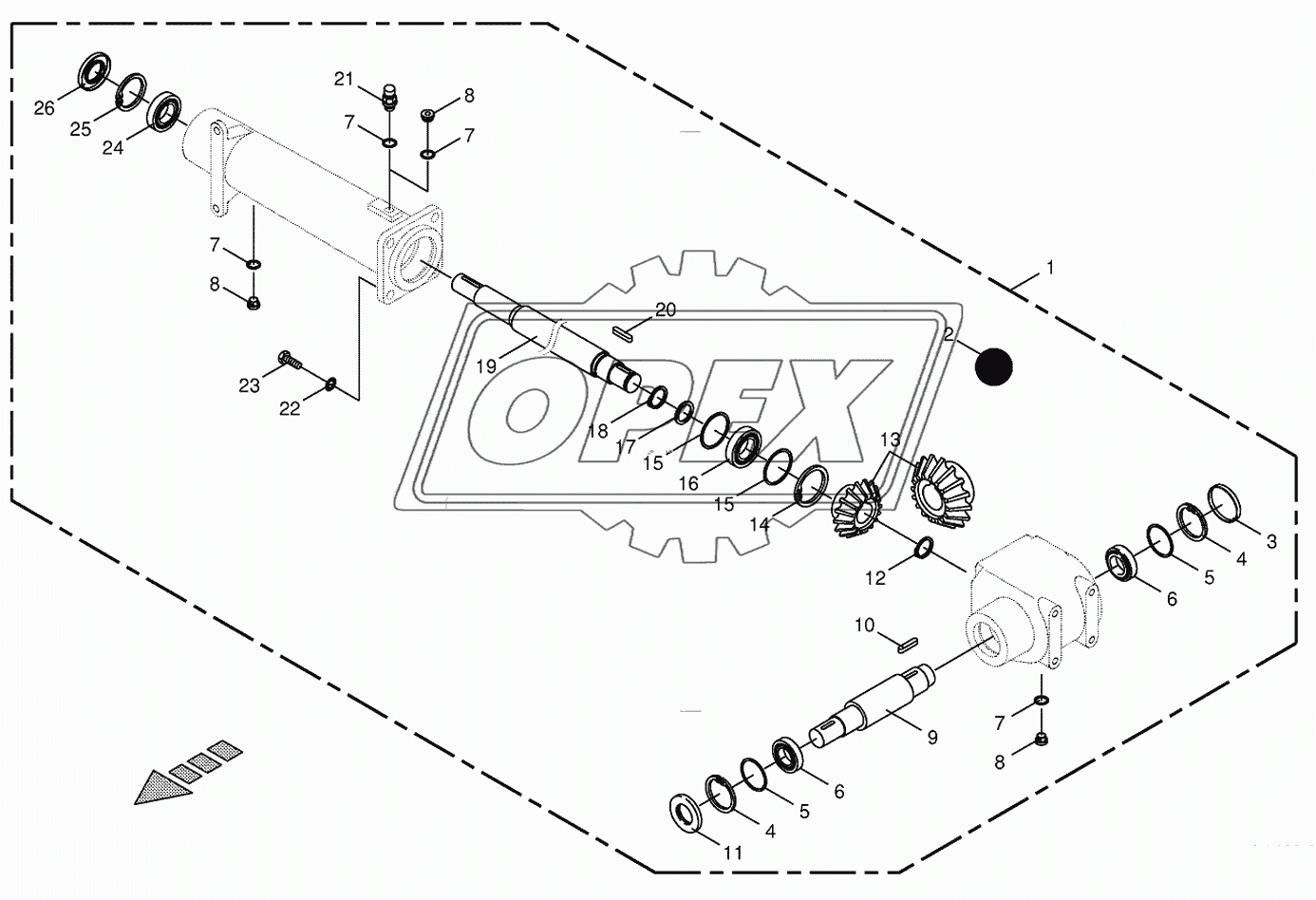 Fan gearbox