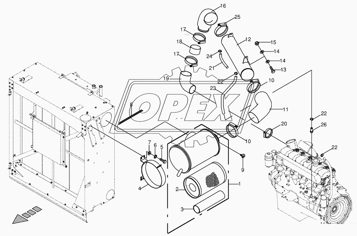 Air cleaning equipment