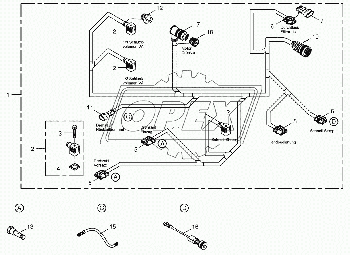 Wiring Harness-lateral left 2