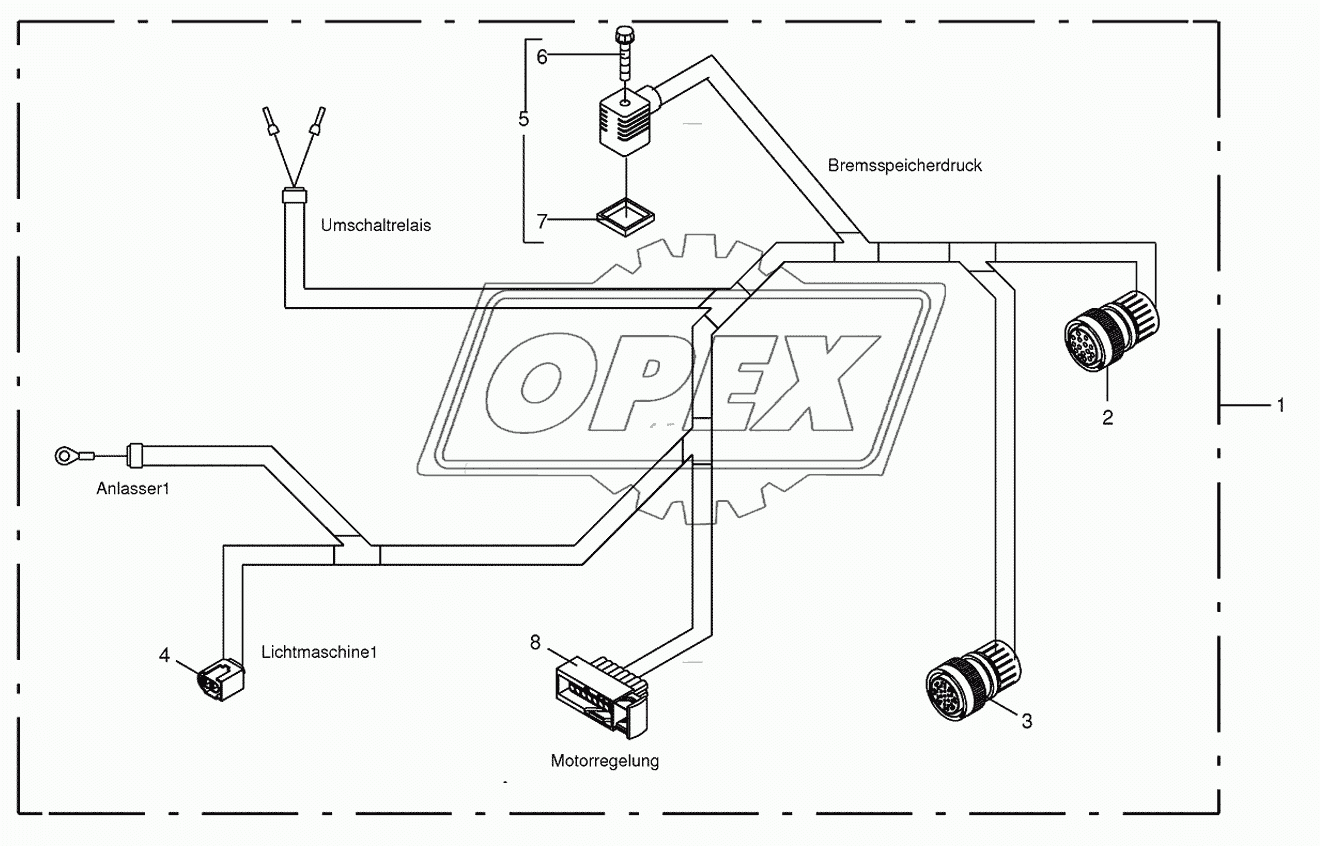 Wiring Harness-engine