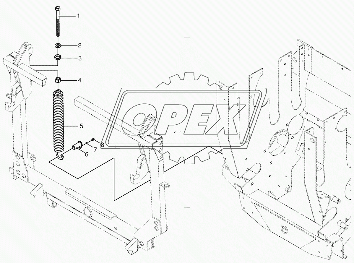 Lateral flotation system