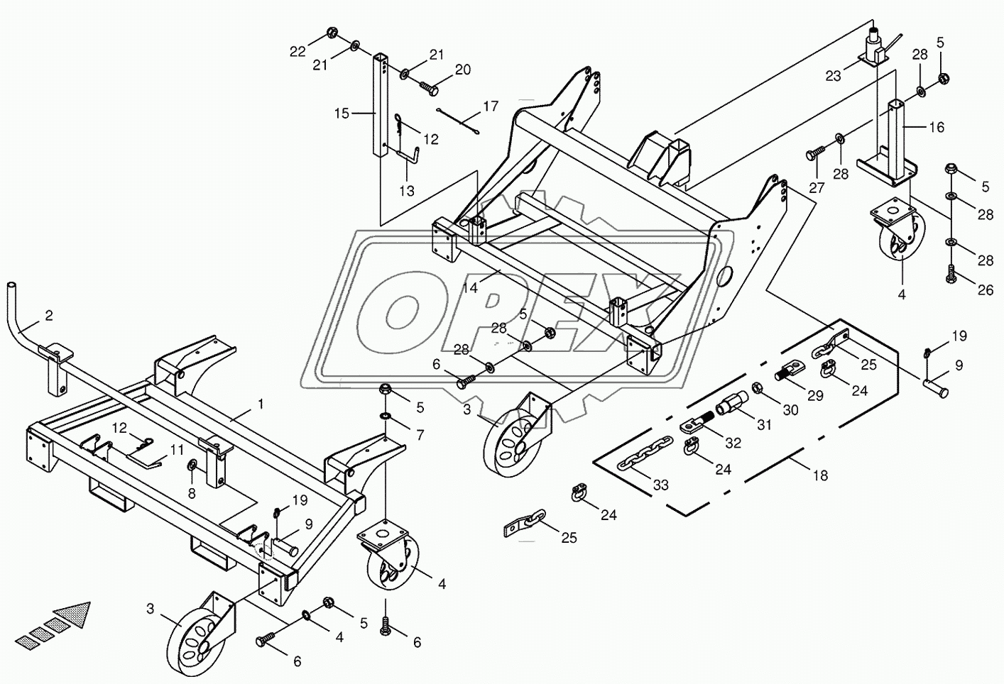 Installation car