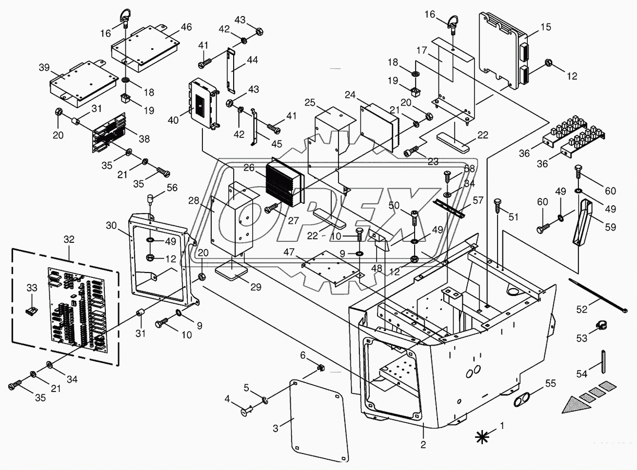 Control box/controls eletronic