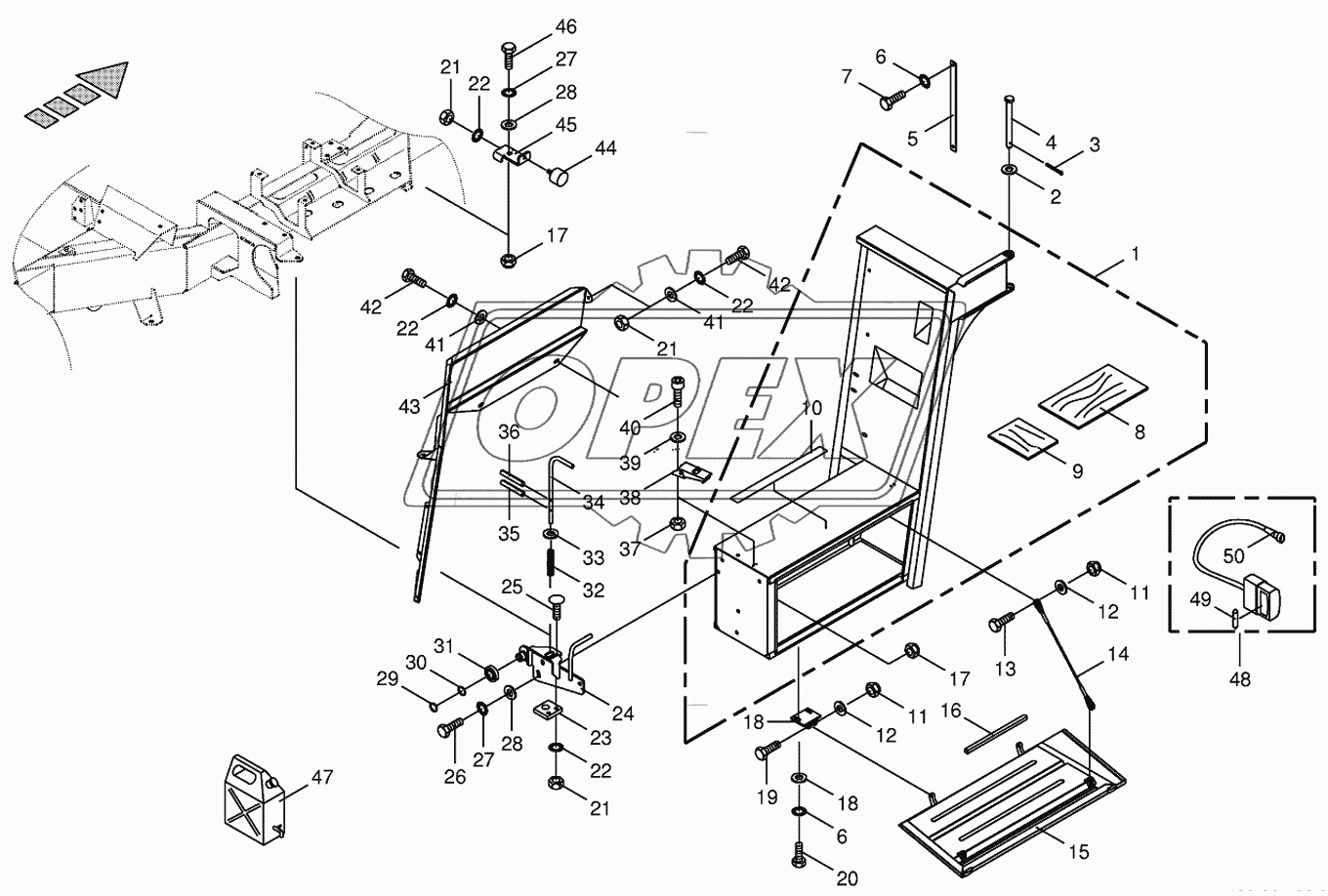 Tool box-pivoting