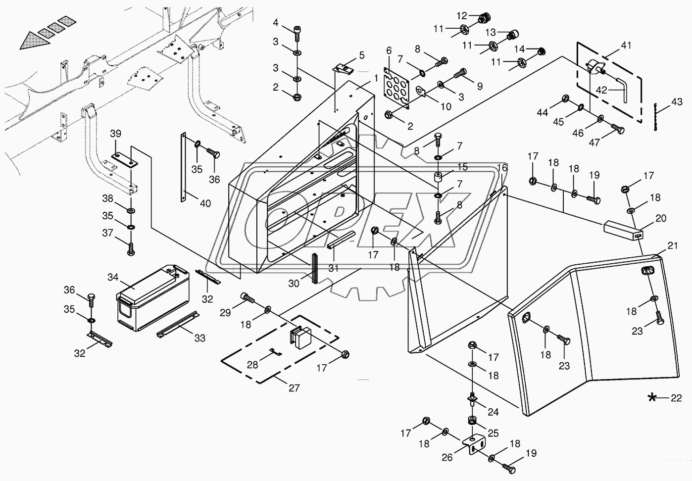 Battery box