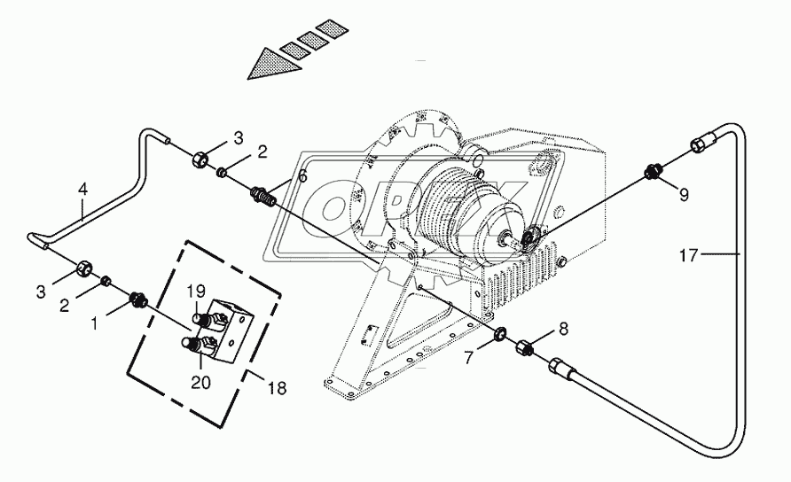 Lines main clutch