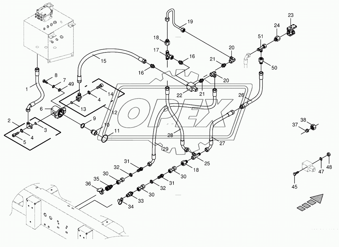 Gear molasses pump