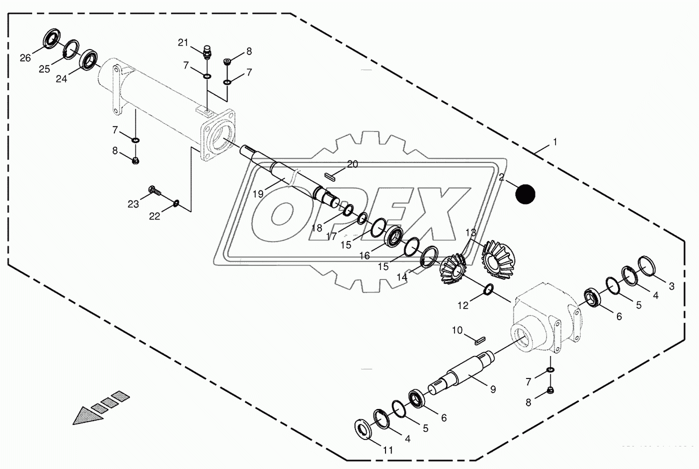 Fan gearbox