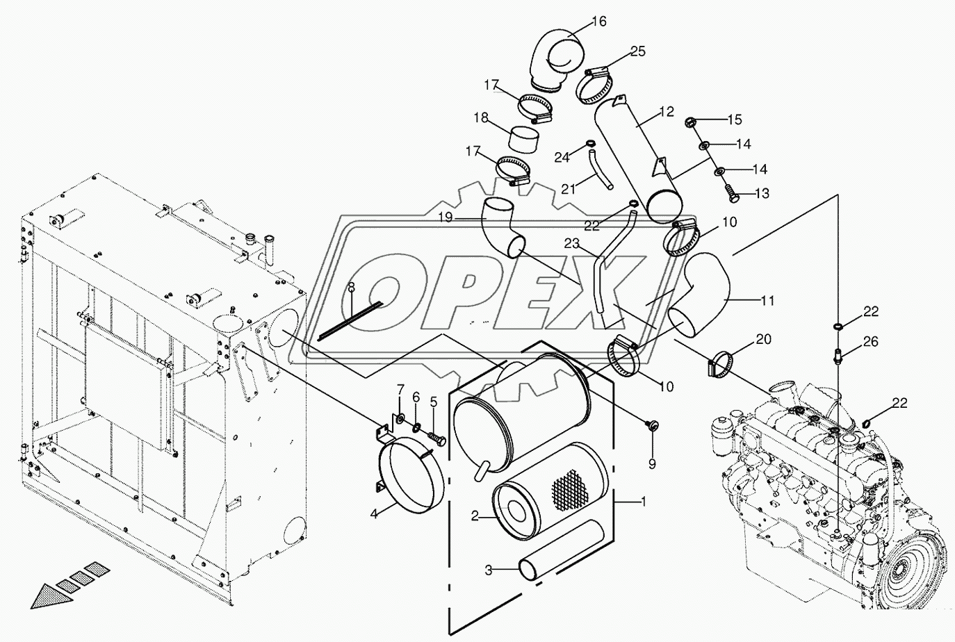 Air cleaning equipment