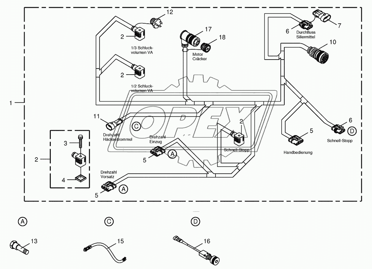 Wiring Harness-lateral left