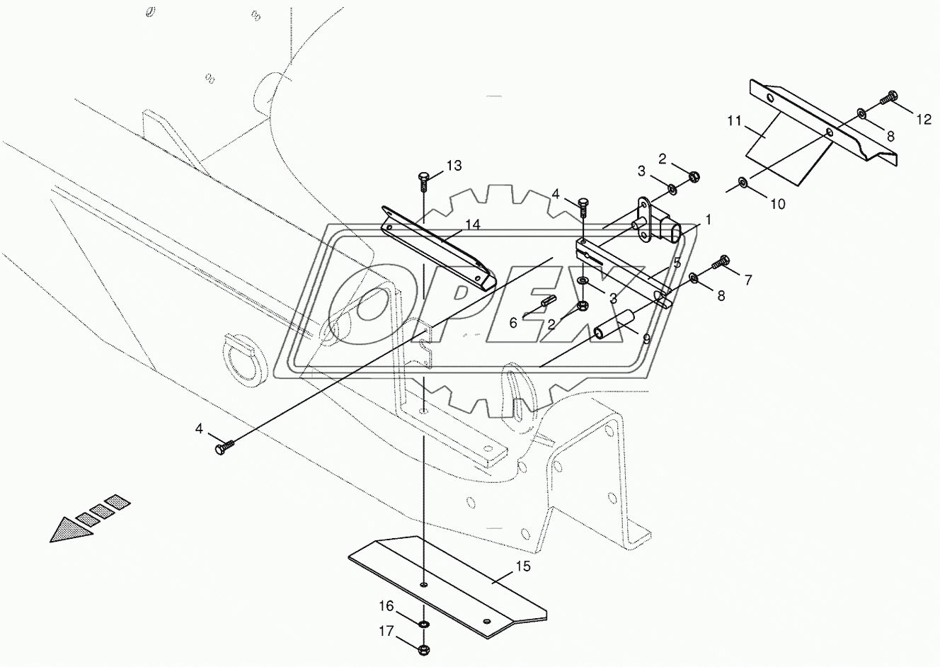 Angle sensor-Pivoting frame