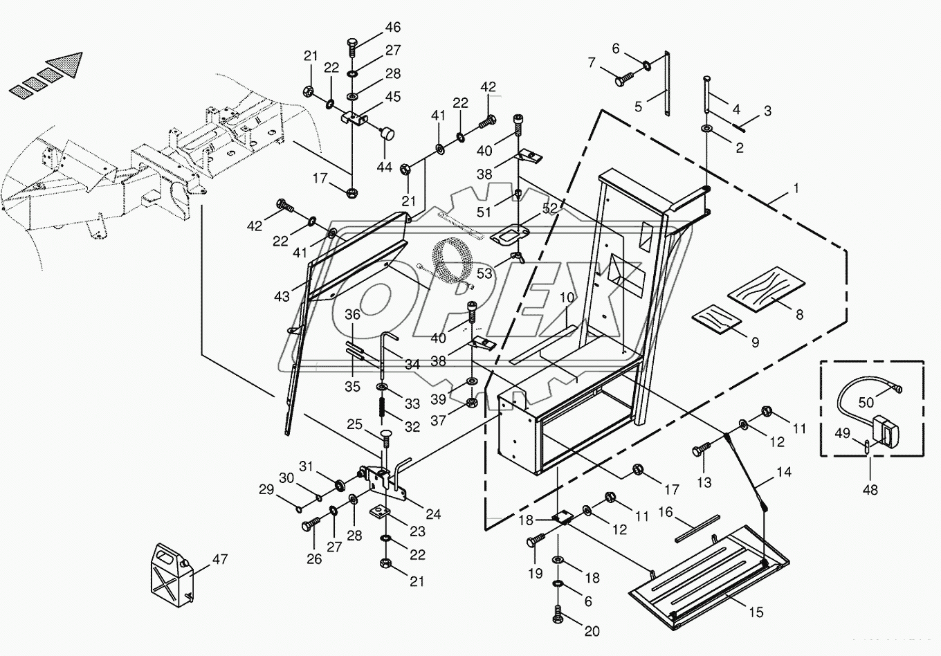 Tool box-pivoting