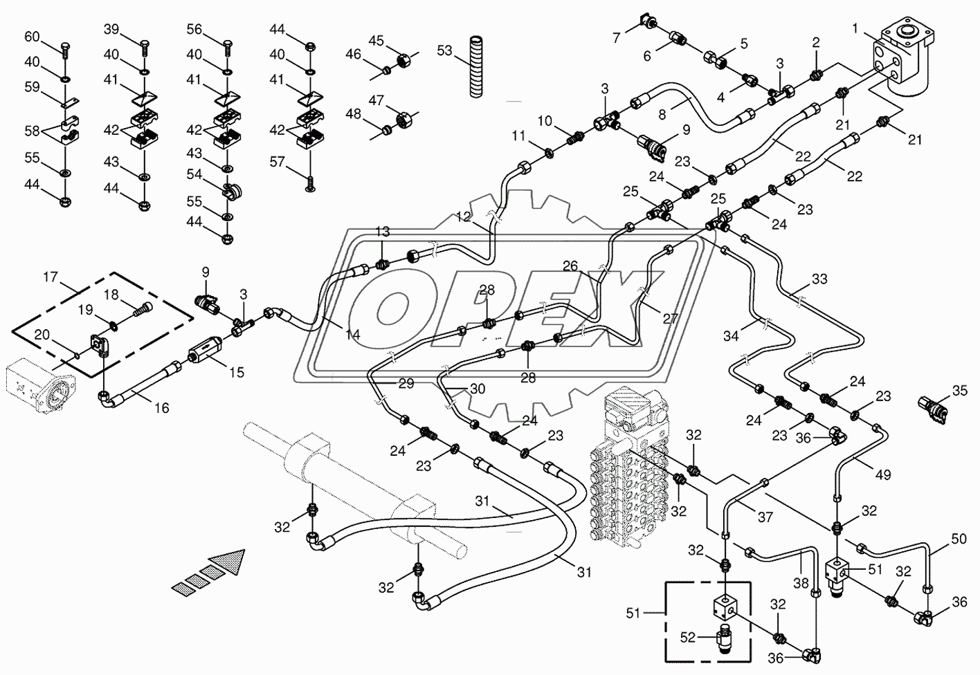 Hydraulic steering system