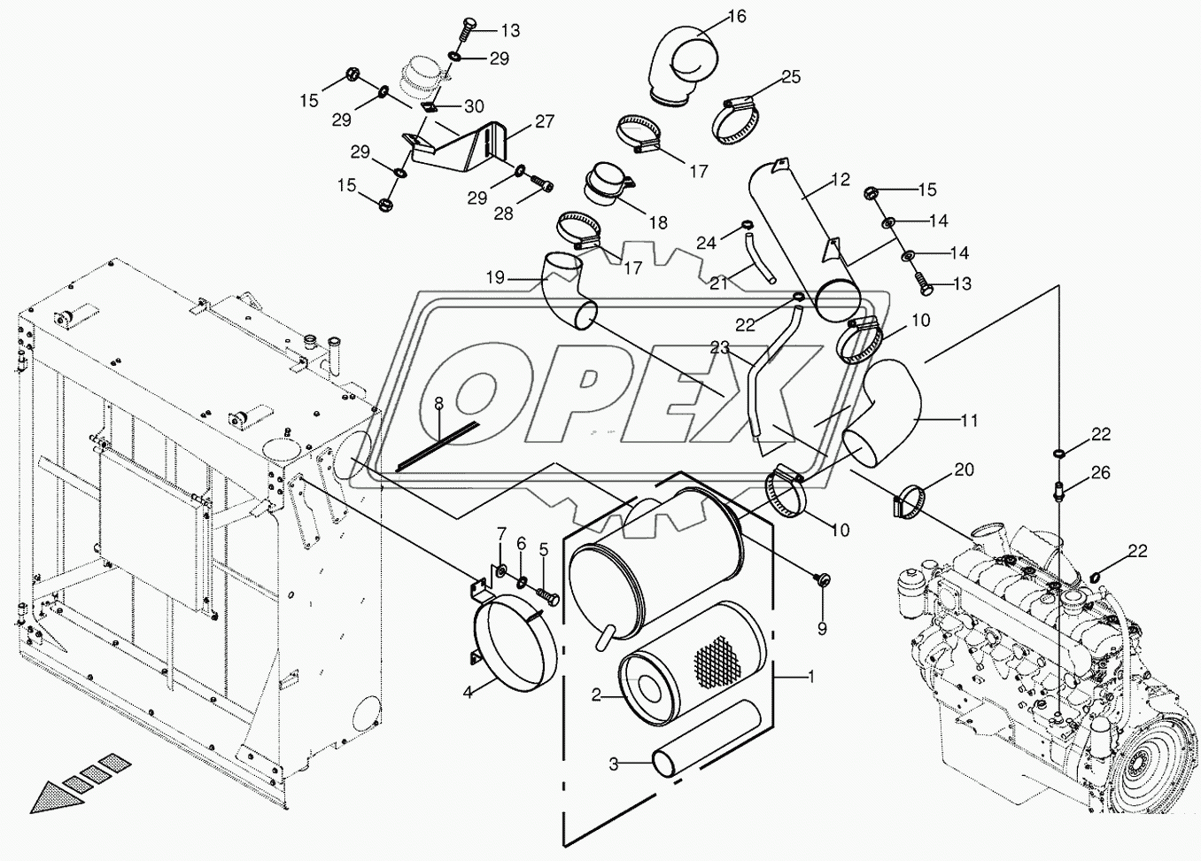 Air cleaning equipment