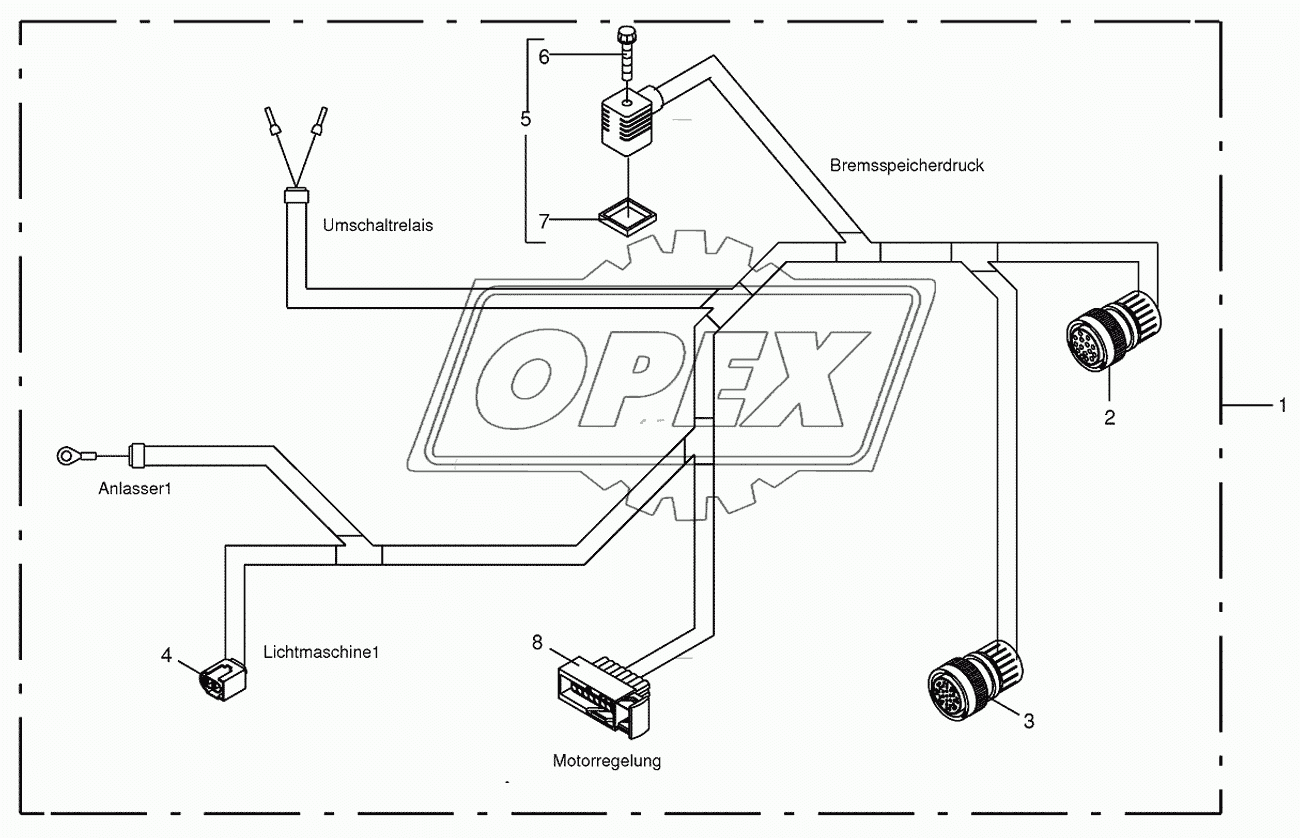 Wiring Harness-engine