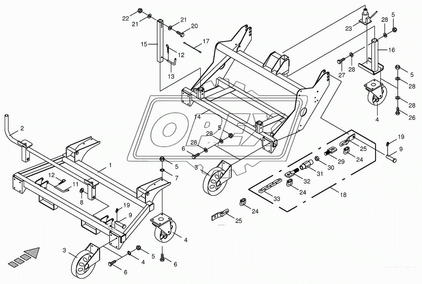 Installation car