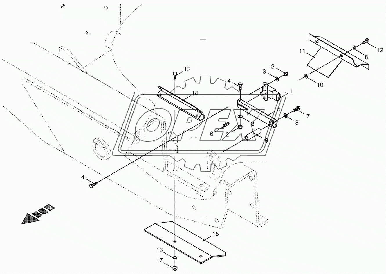 Angle sensor-Pivoting frame