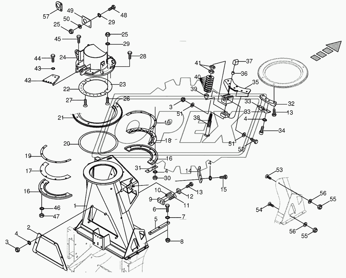 Duct nozzle