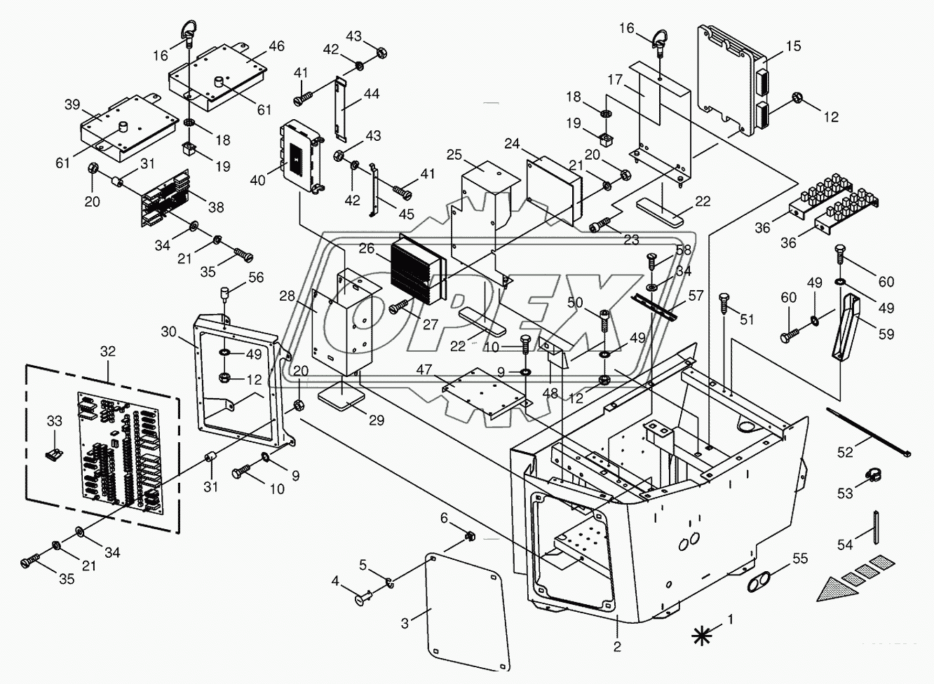 Control box/controls eletronic