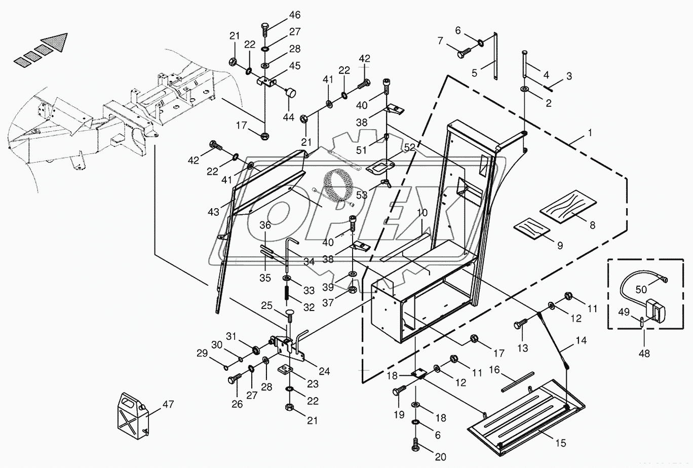 Tool box-pivoting