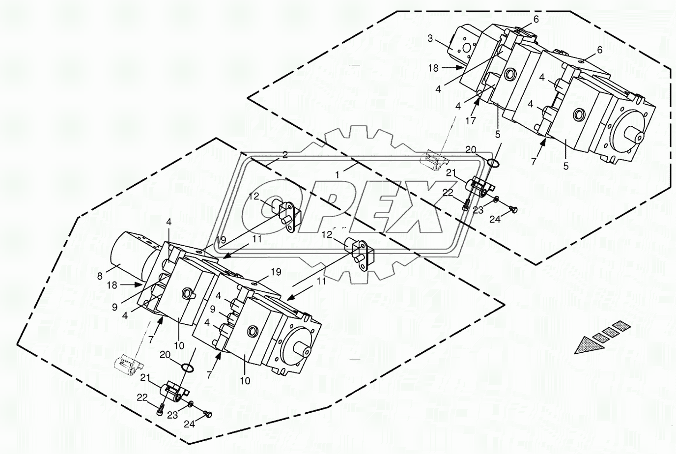 Variable disqlacement pumps