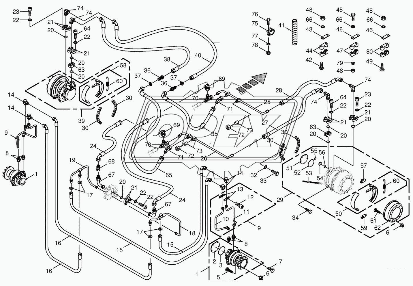 Traction drive wheel engine