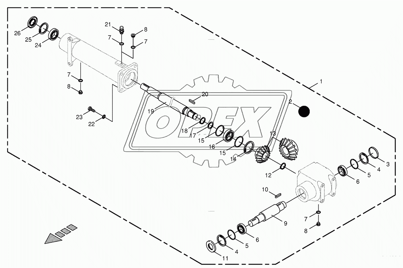 Fan gearbox