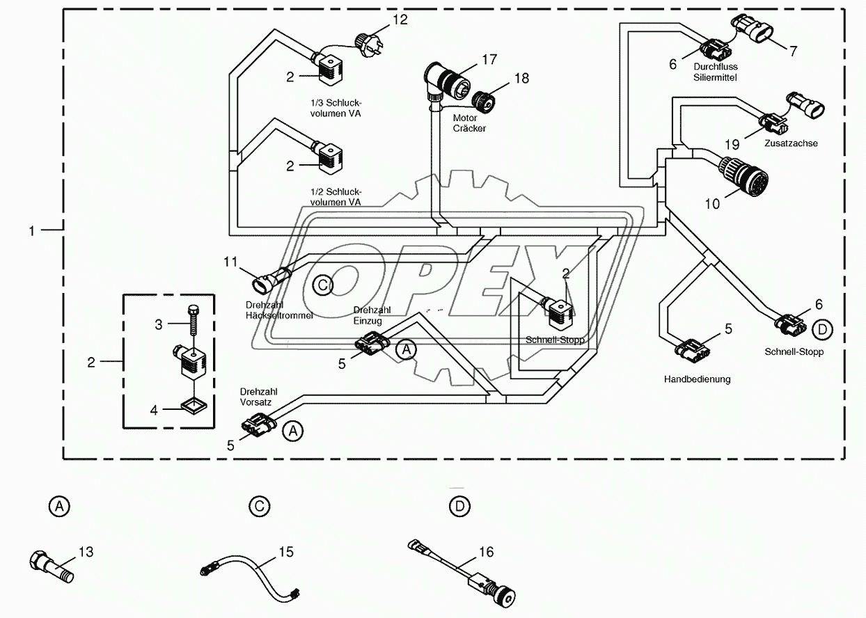 Wiring Harness-lateral left