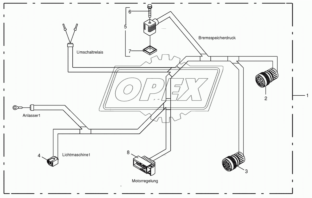 Wiring Harness-engine