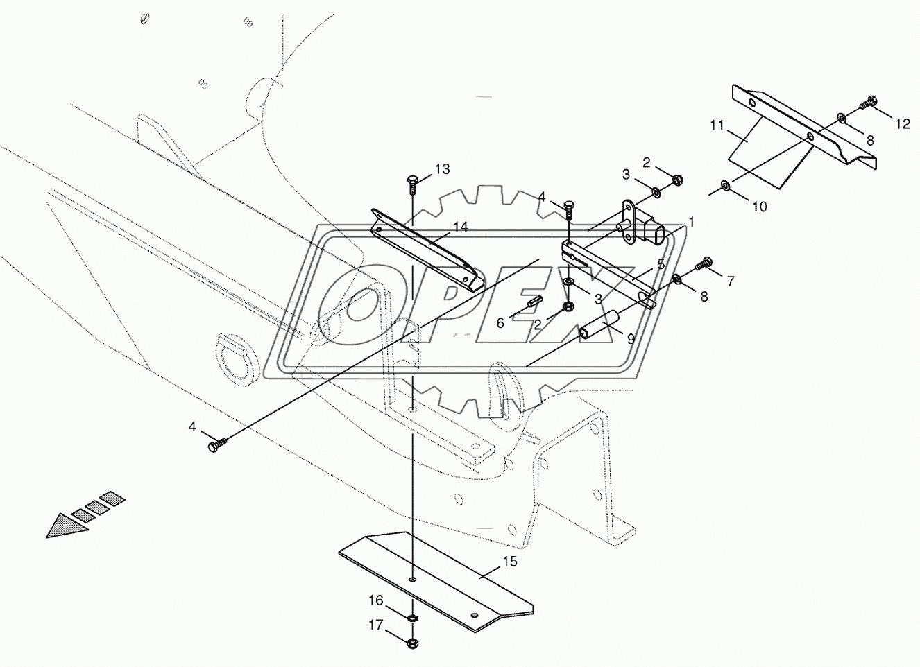 Angle sensor-Pivoting frame