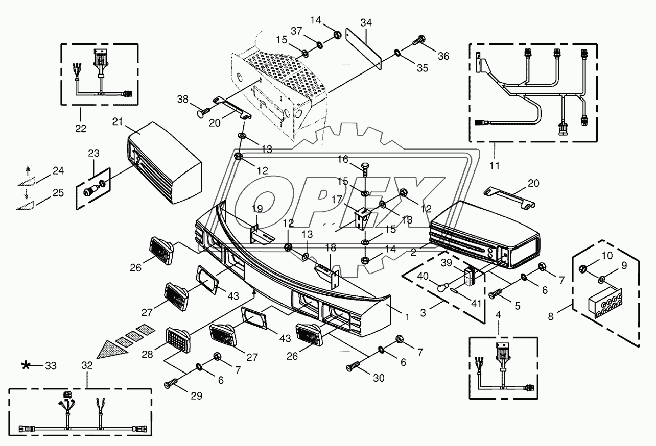 Front panel/Headlight