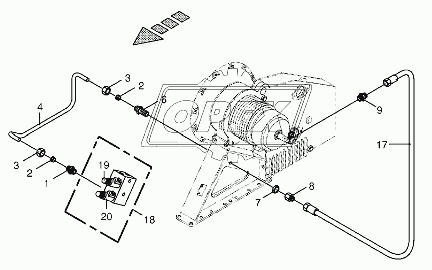 Lines main clutch