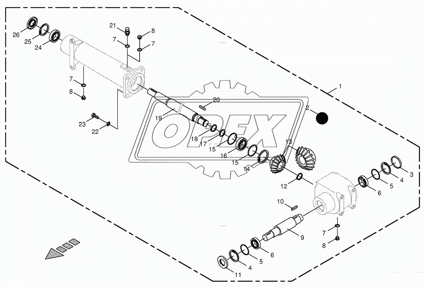 Fan gearbox