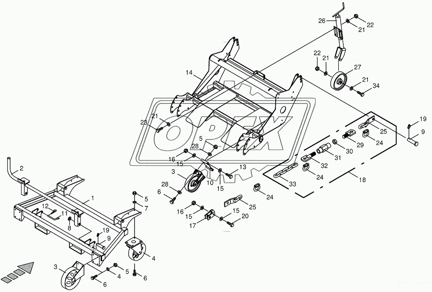 Installation car