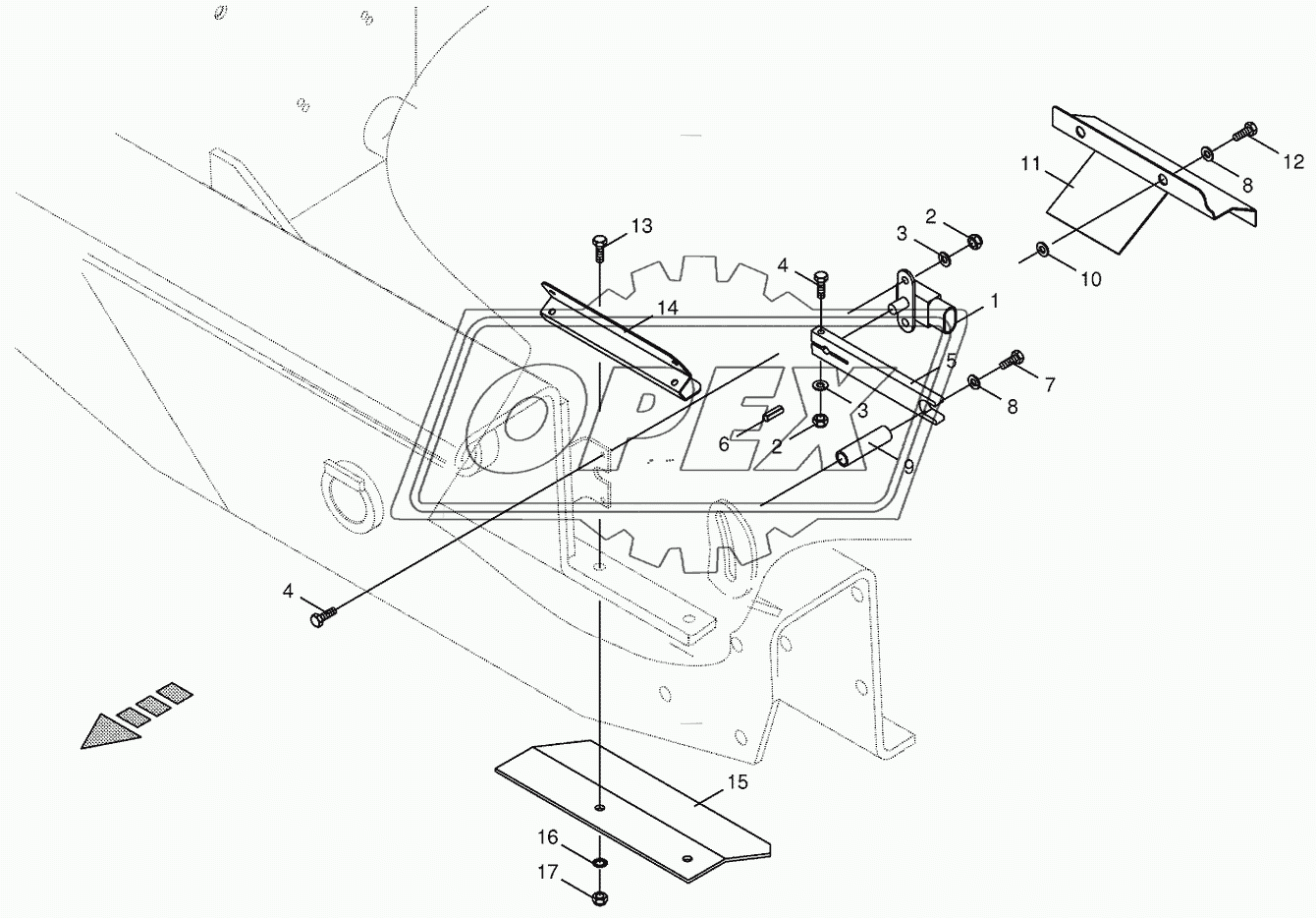 Angle sensor-Pivoting frame