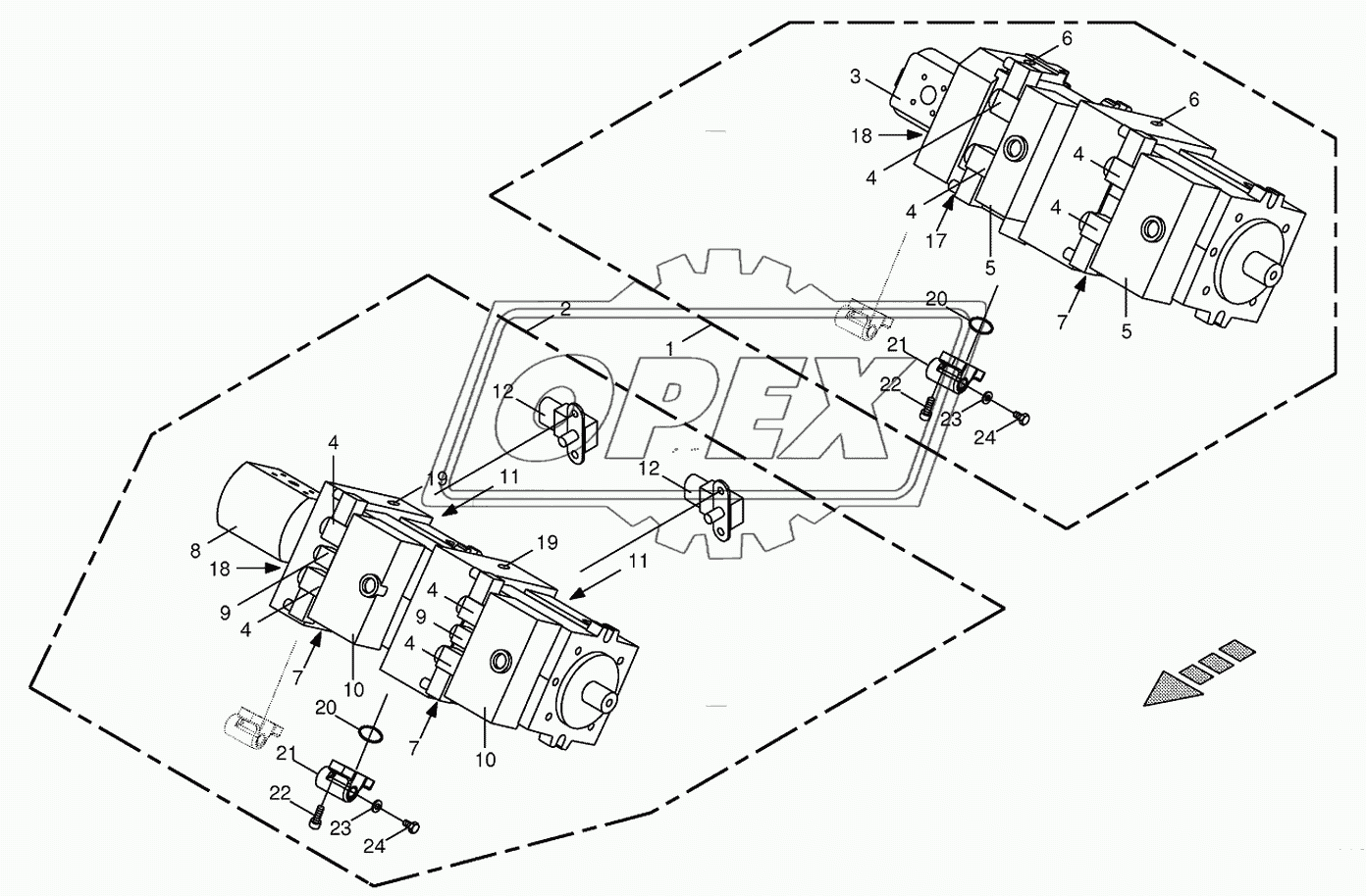 Variable disqlacement pumps