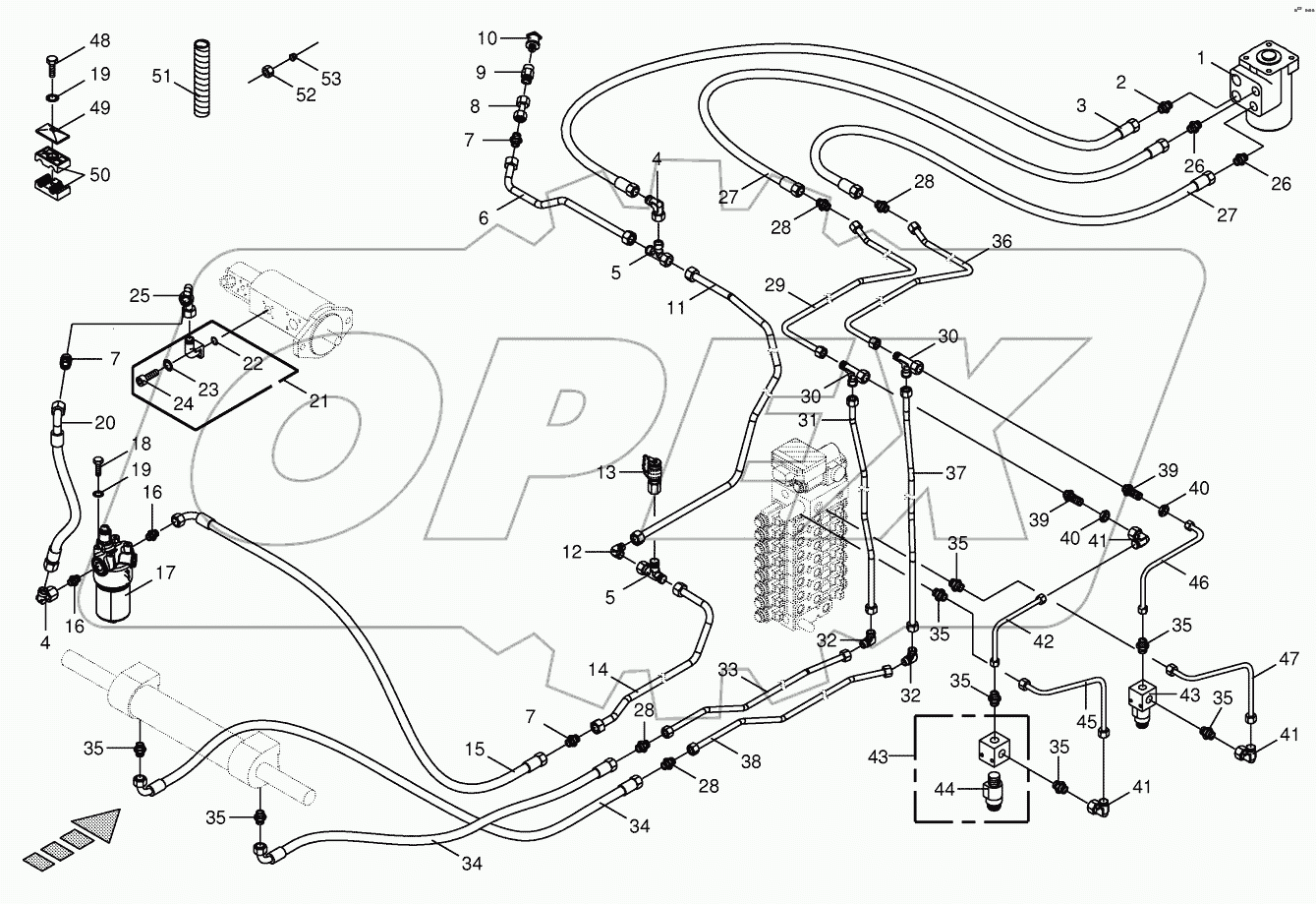 Hydraulic steering system