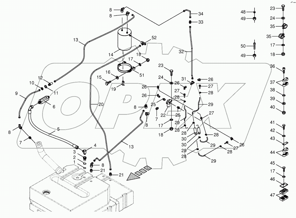 Diesel fuel pipe -Part I