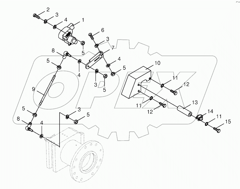Angle sensor - chopping drum
