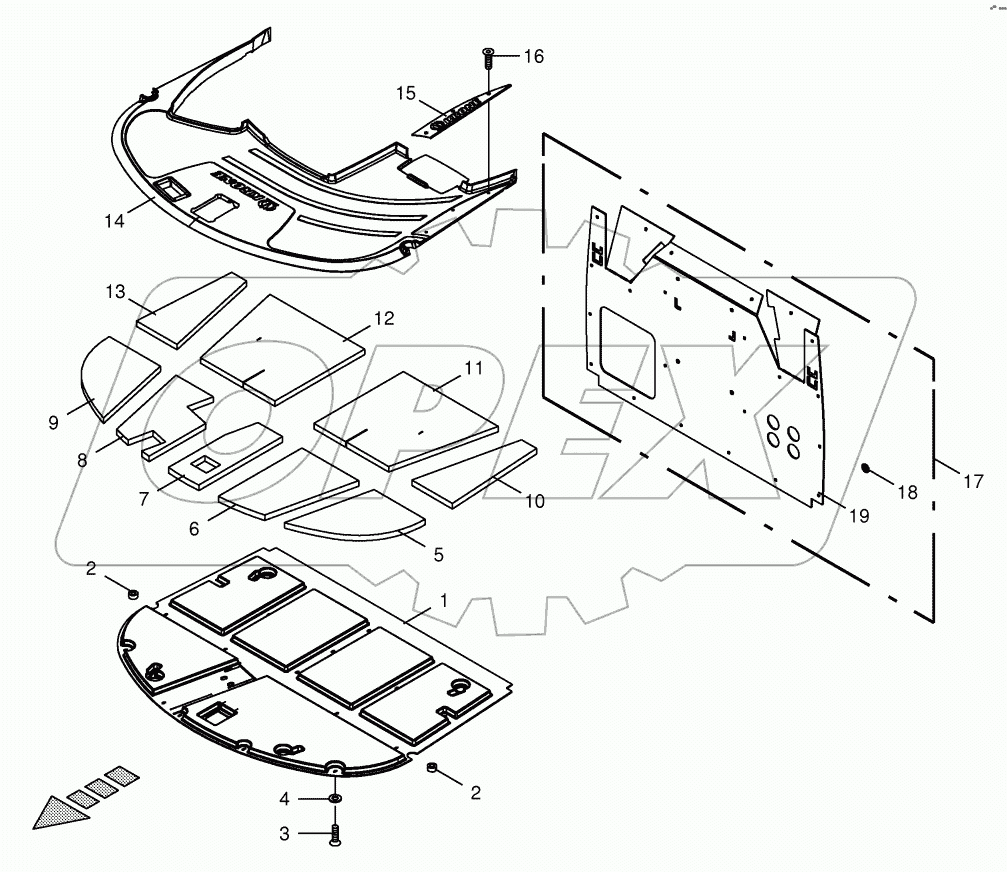 Cab - Sound deadening