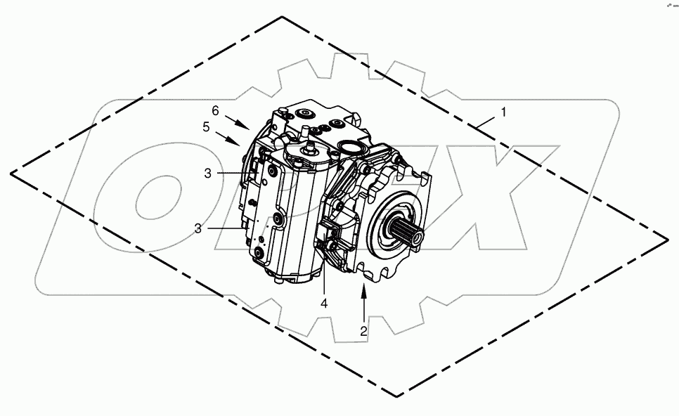 Variable disqlacement pump