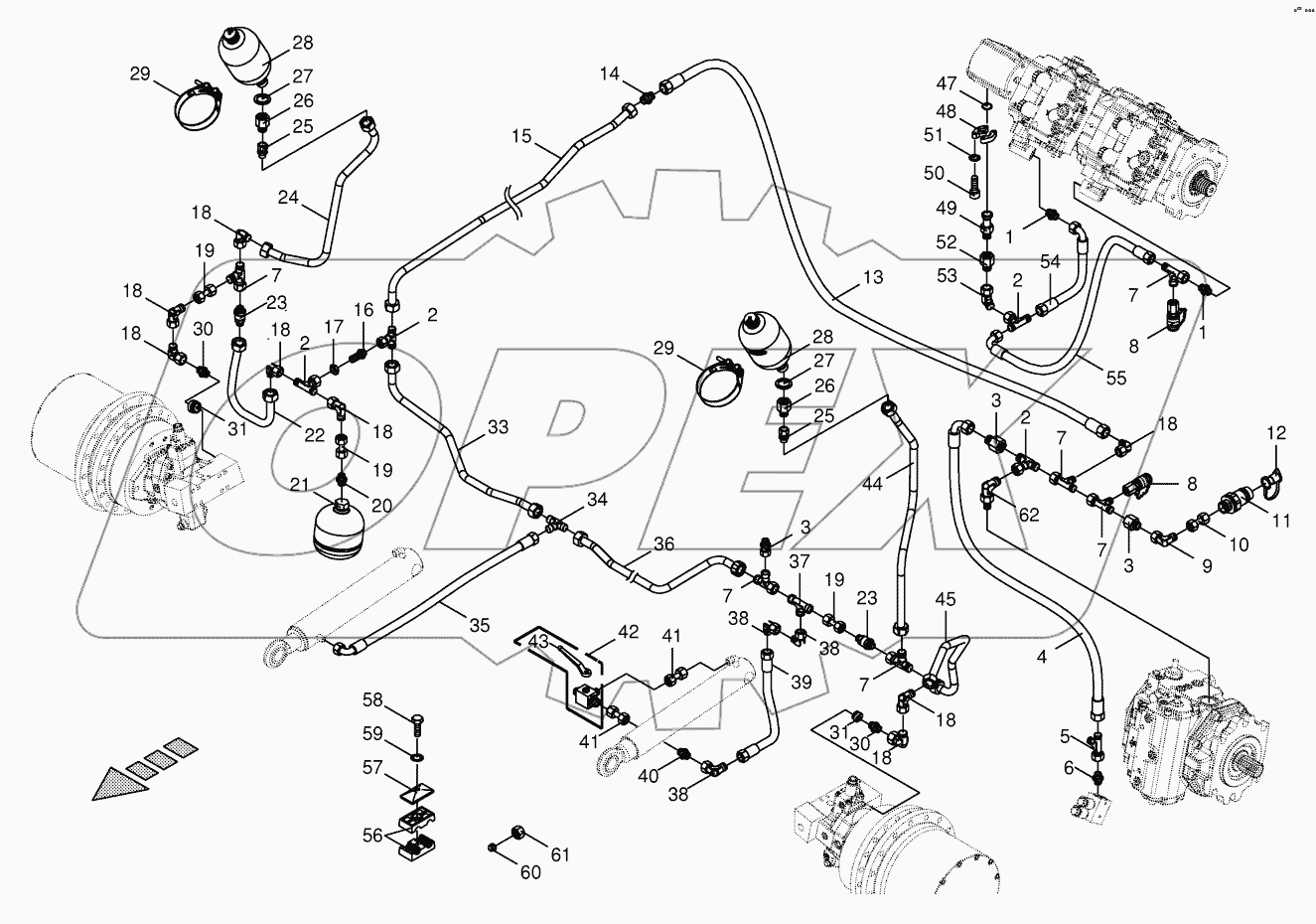 Charge pressure line-part 1
