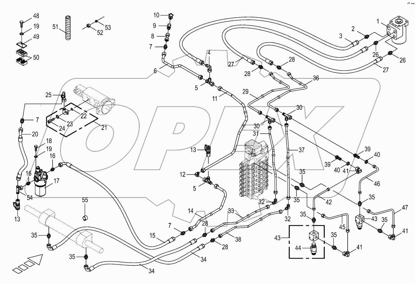 Hydraulic steering system