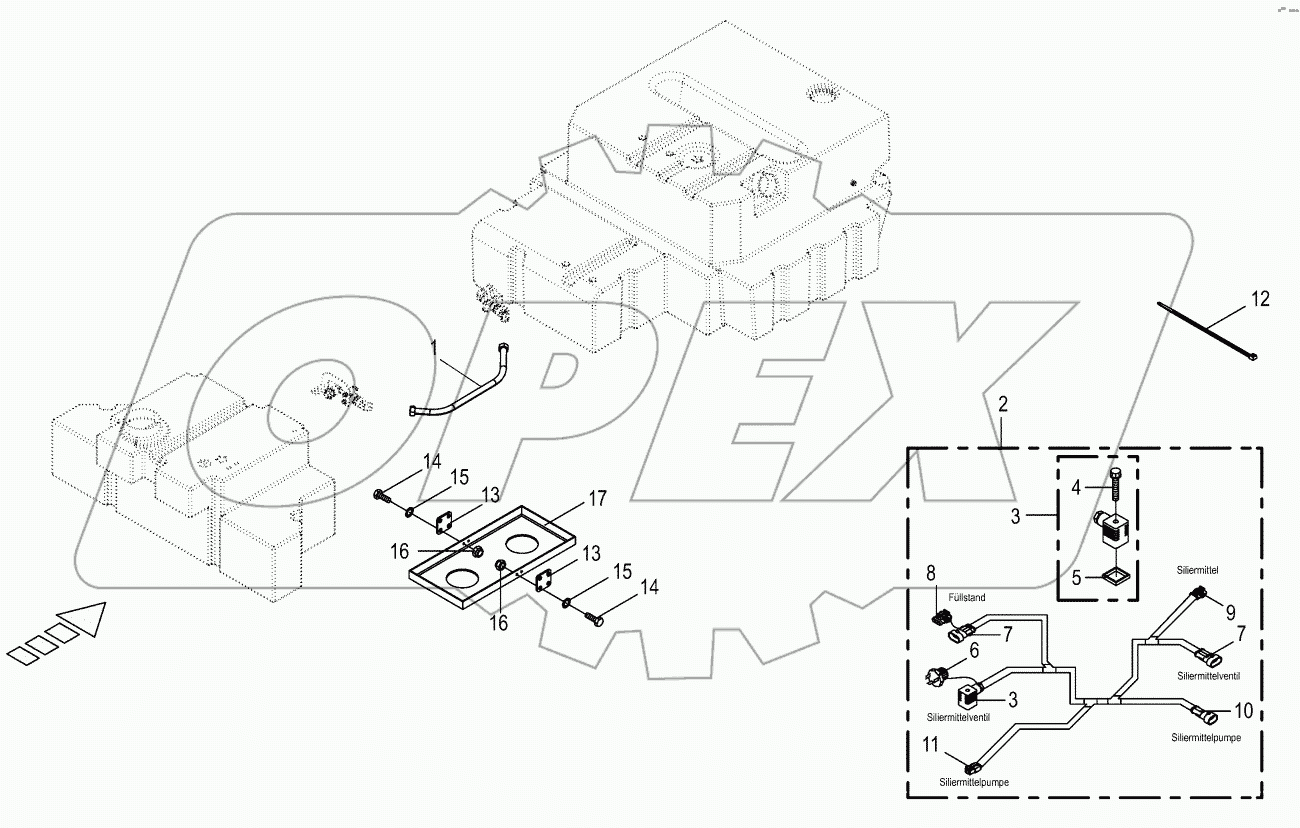 Accessories-auxiliary tank-diesel