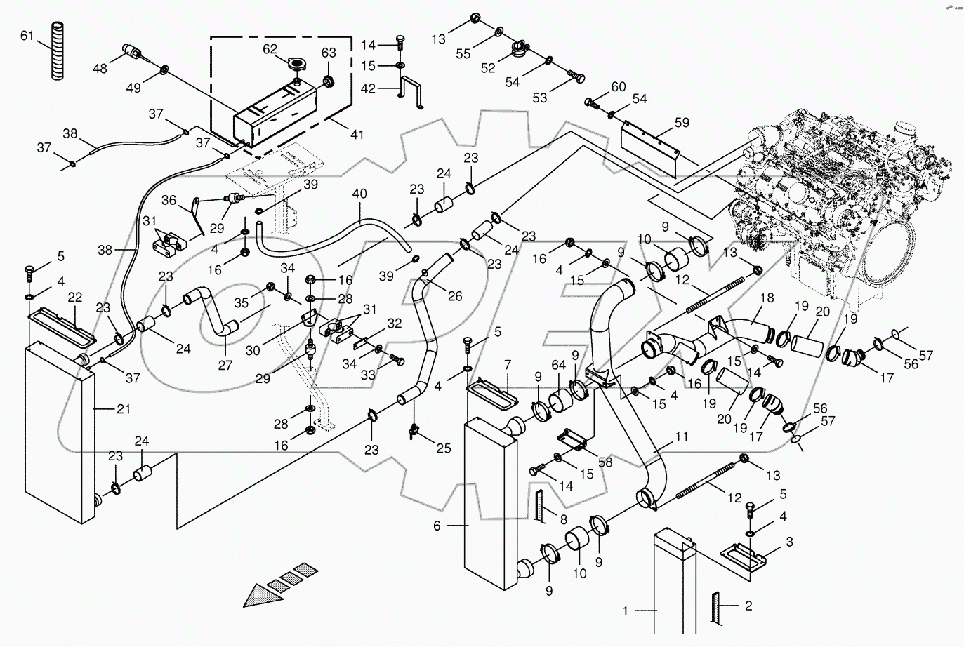 Condenser for air conditioner-cpl.