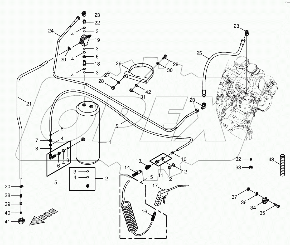 Air pressure-Blow-out gun