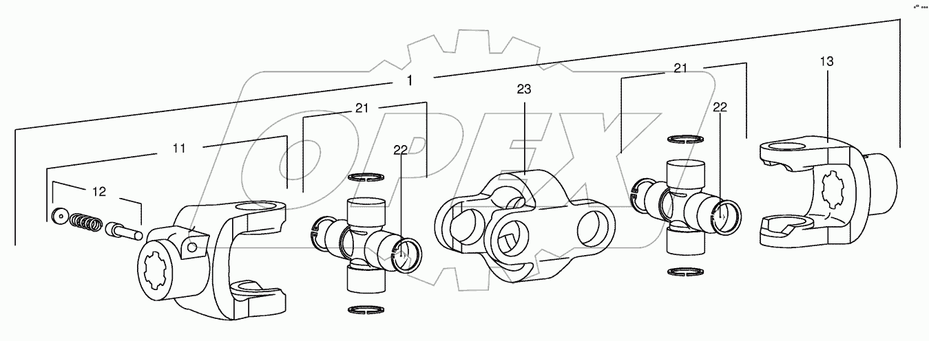 Double universal joint