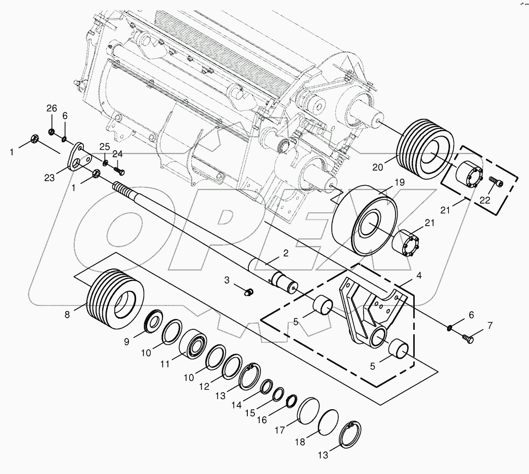 Pulley for changing directions