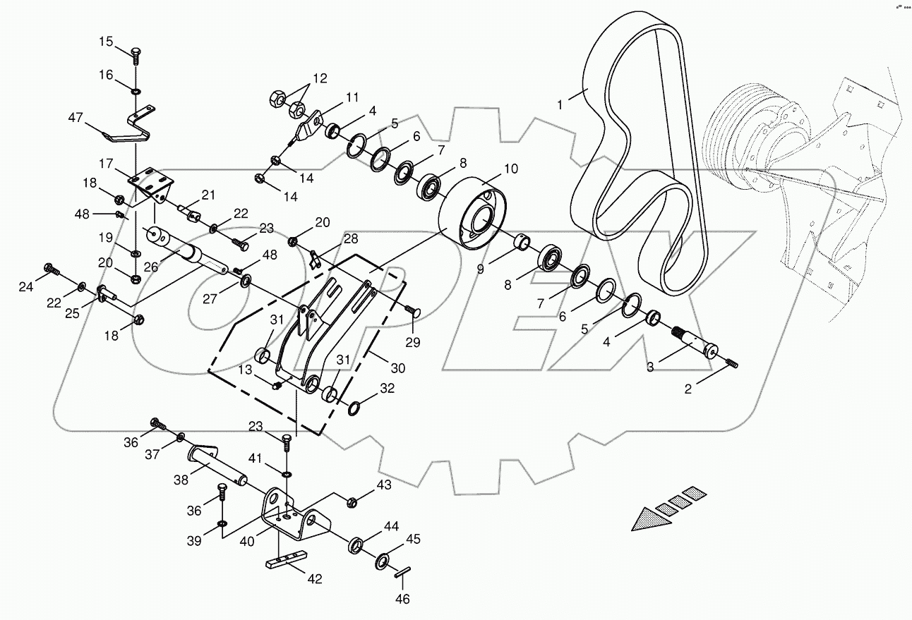 Cracker drive/tensioning device