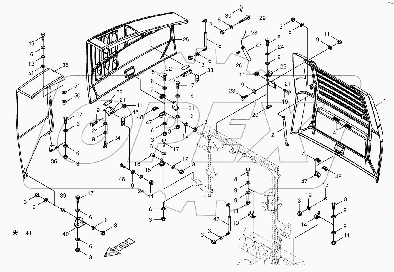 Cladding -back 853001 - 879000